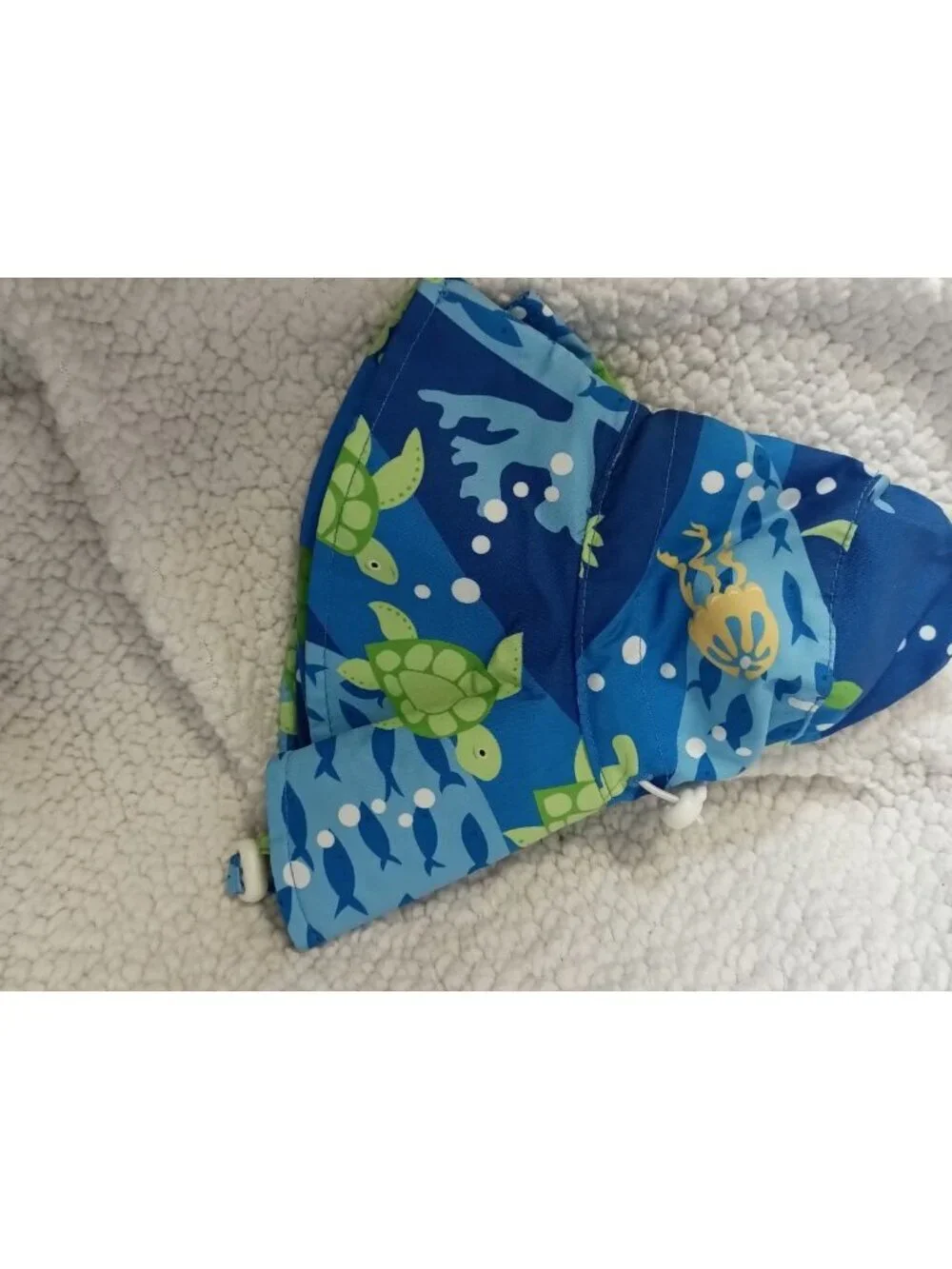 Blue Ocean Outdoor Beach Swim Bucket Hat Wide Brim Sun Protection 5-12 Years